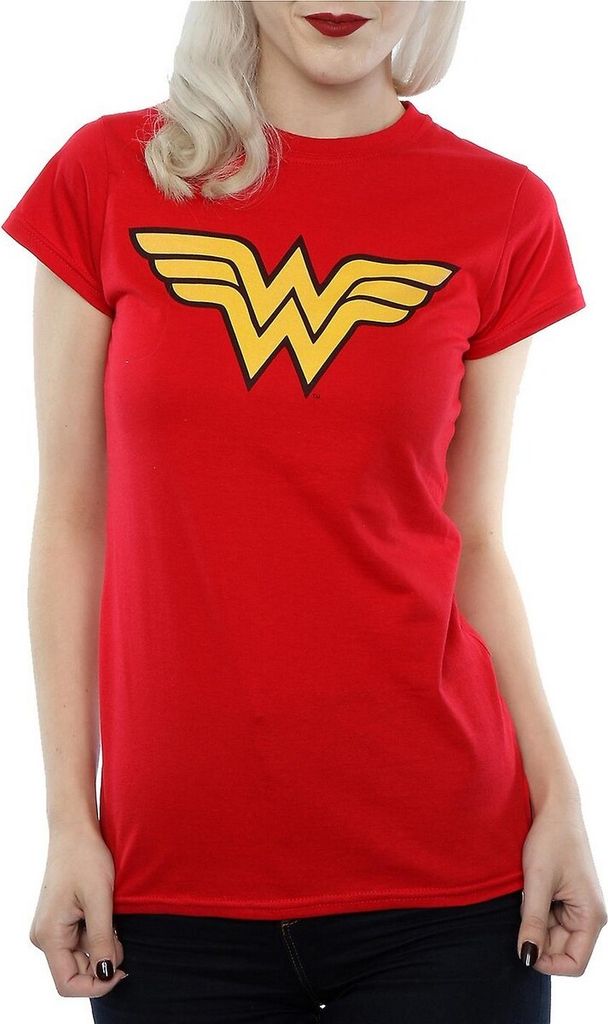 Wonder Woman - T-Shirt für Damen BI1027 (S) (Rot)