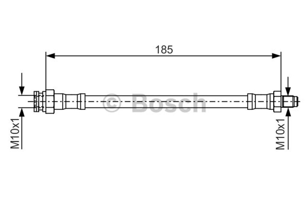 Bosch Bremsschlauch 1 987 476 416