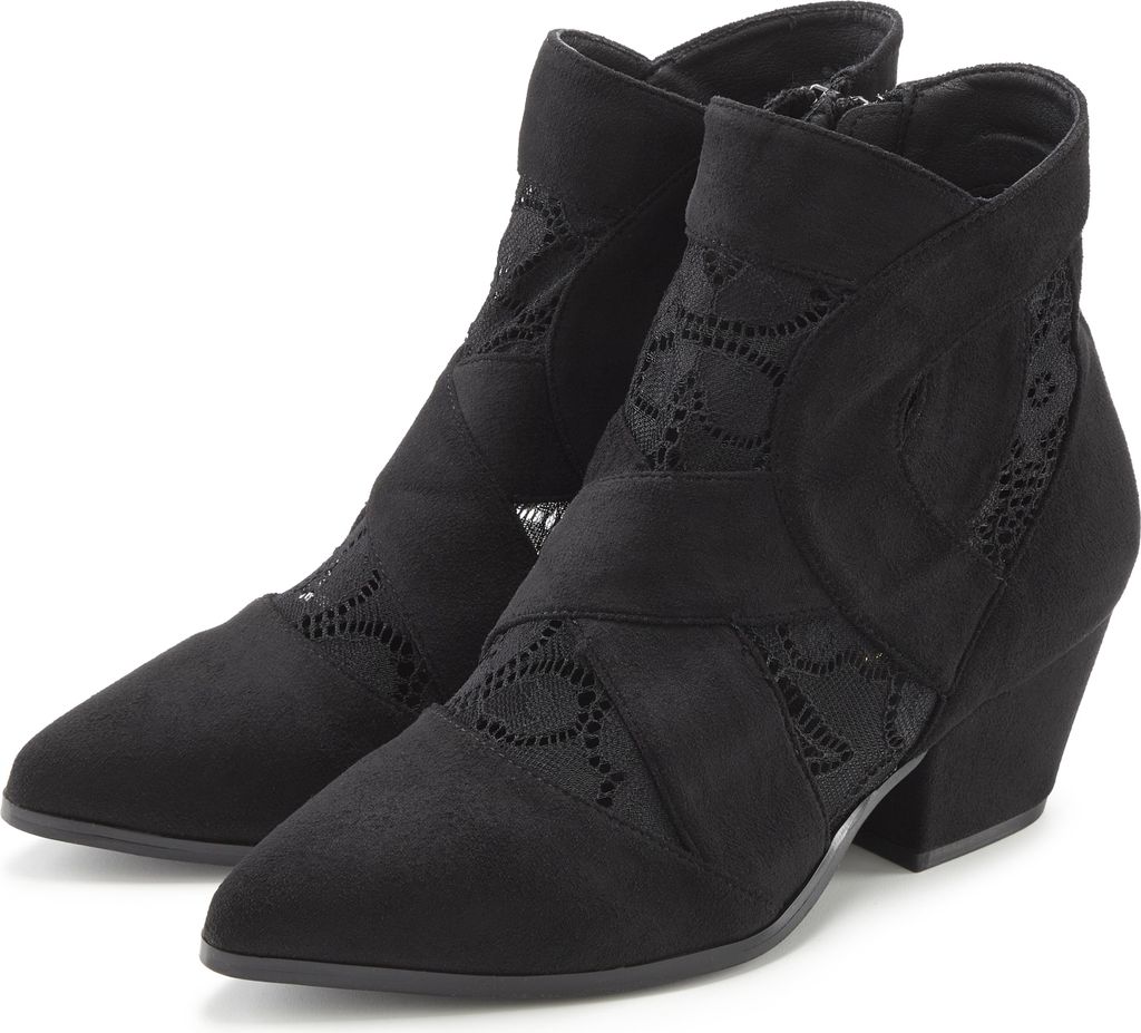 LASCANA Stiefelette schwarz Größe 37