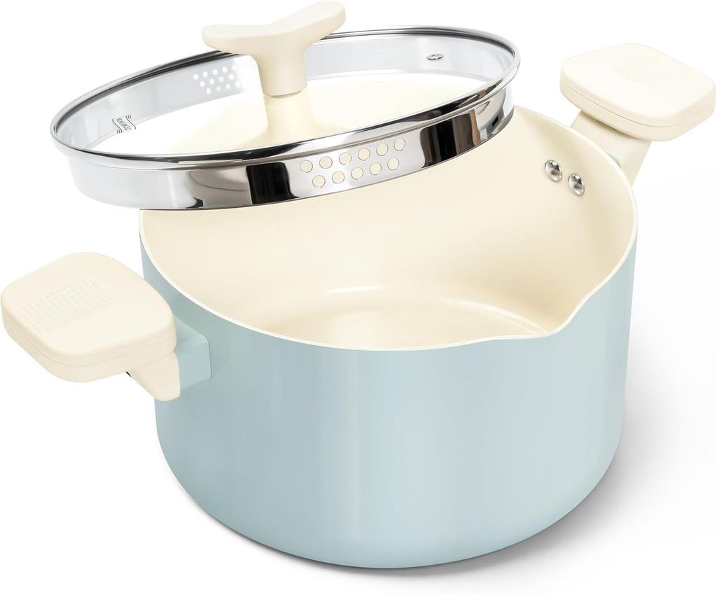 MICHELANGELO Pastatopf mit Sieb-Deckel, 5,7 l, Produktbild 