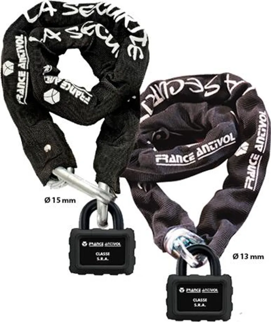 ELITE MINI CHAIN MC13110 - Chaîne Antivol SRA 110cm Haute Sécurité