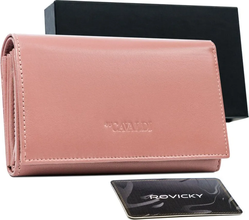 Portafoglio grande da donna in pelle - 4U Cavaldi