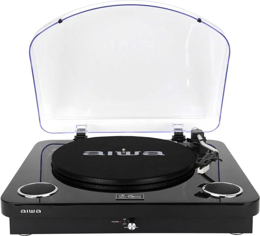 Platine Vinyle Bluetooth Aiwa pour Écouter et Enregistrer vos Disques