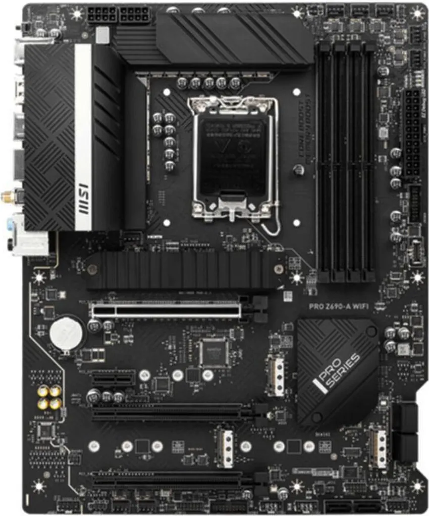 MSI PRO Z690-A WIFI Finis les lags avec le LAN 2.5G et Wi-Fi 6 ATX