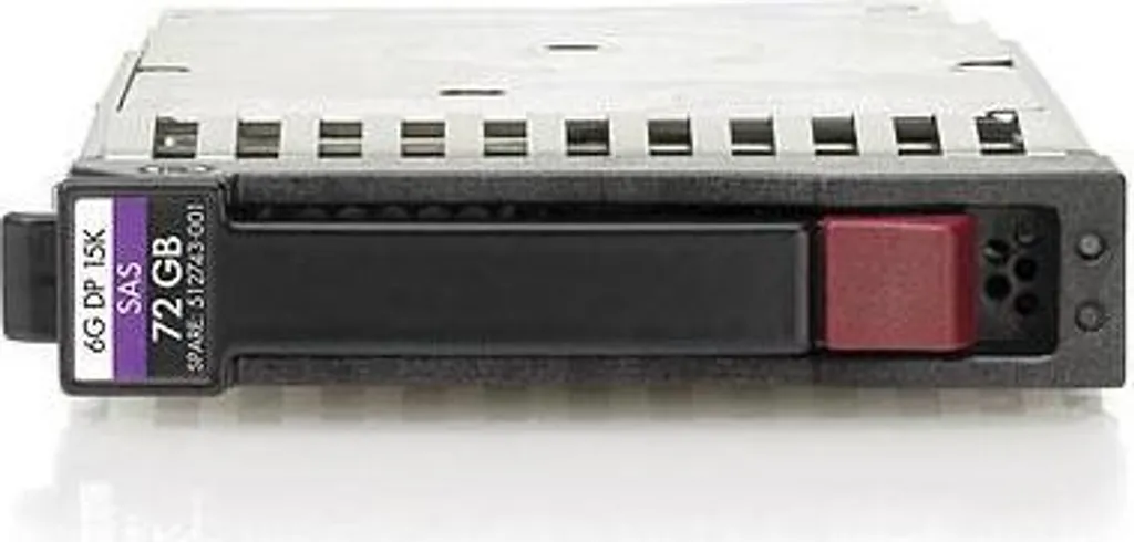 Disque dur interne 2.5 pouces HPE 72 Go SAS échangeable à chaud HP
