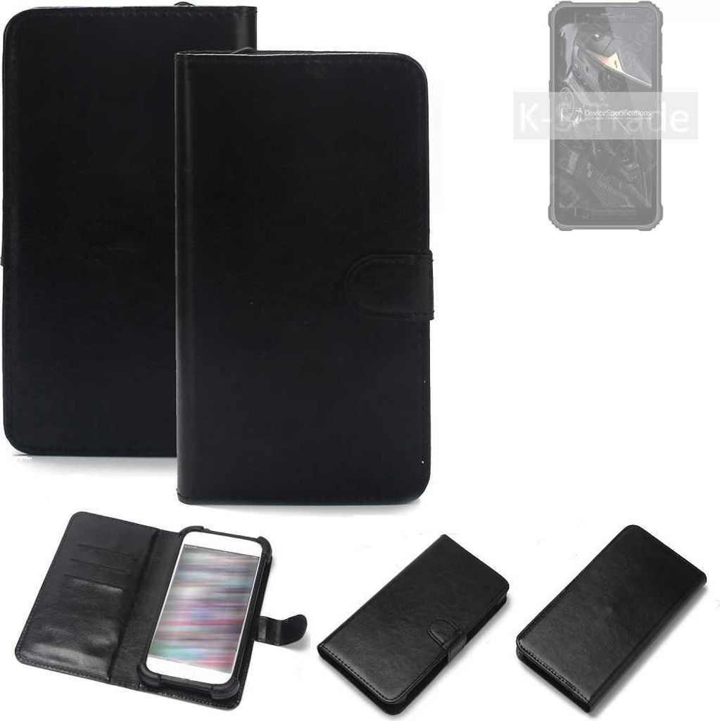 K-S-Trade Handyhülle Schutzhülle kompatibel mit Oukitel WP20 Handy Schutz Hülle Handyhülle Bumper schwarz 1x
