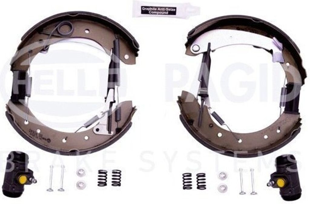 HELLA 8DB 355 004-241 - OE 4241H5 Bremsbelagsatz für Ducato, Boxer
