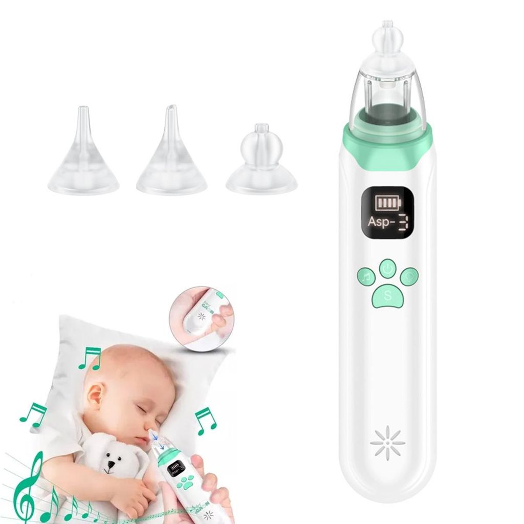 Elektrischer Nasensauger für Babys – Sanfte Reinigung von Nasensekret