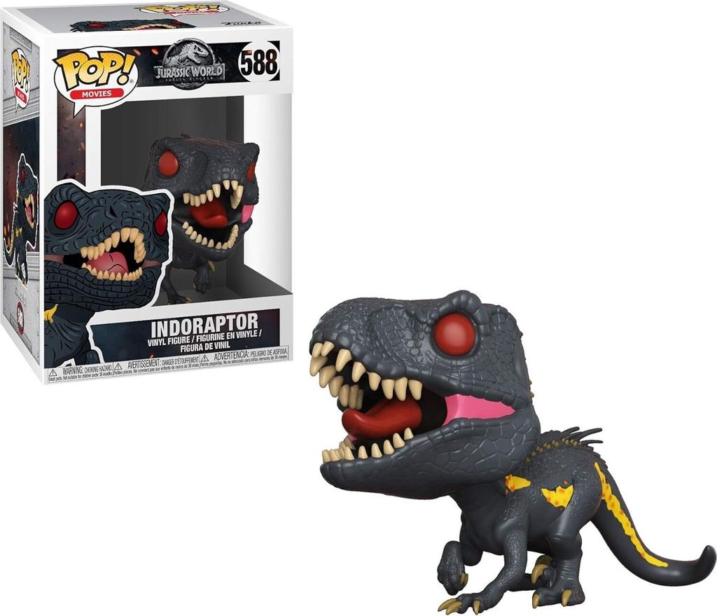 Jurassic World - Indoraptor 588 - Funko Pop! Figura in Immagine del prodotto 