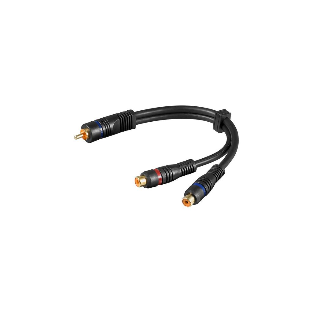 Wentronic AVK 309-020 0.2m, RCA, 2 x RCA