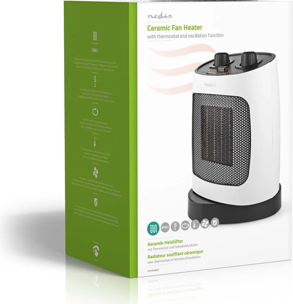 Recensione HTFA19WT: Stufetta Ceramica 2000W con Termostato Preciso - 14
