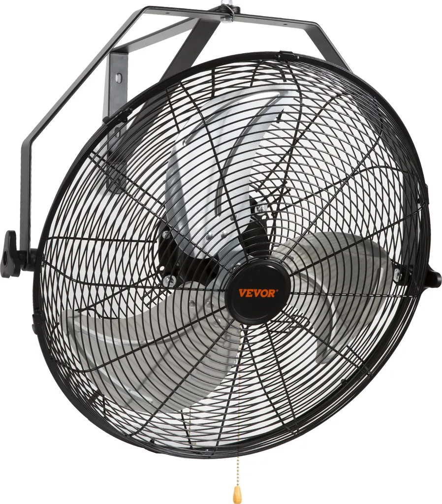 Ventilateur Mural Industriel 57cm Etanche IPX4 pour Garage et Entrepôt