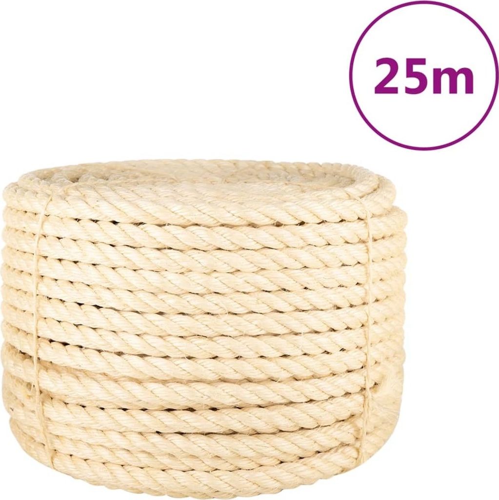 Möbel Seil 100% Sisal 20 mm 25 m - Seile 155037