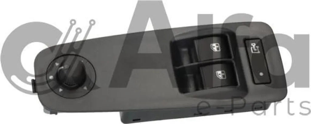 Commande de vitre robuste OE 735487423 compatible avec Fiat Ducato 12V