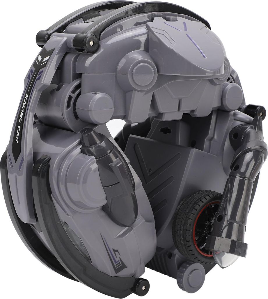 Fernbedienung 360 Grad Roll Auto 6WD 2,4G Lernspielzeug High Speed Stunt Schlange für Kind Grau Lila