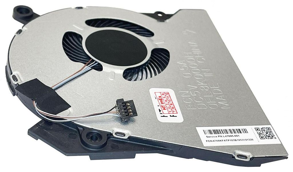 CPU version 2 - Lüfter Kühler 4-Pin stecker FAN cooler für HP ProBook 450 G6 (5TL30ES), 450 G6 (7DB81ES)