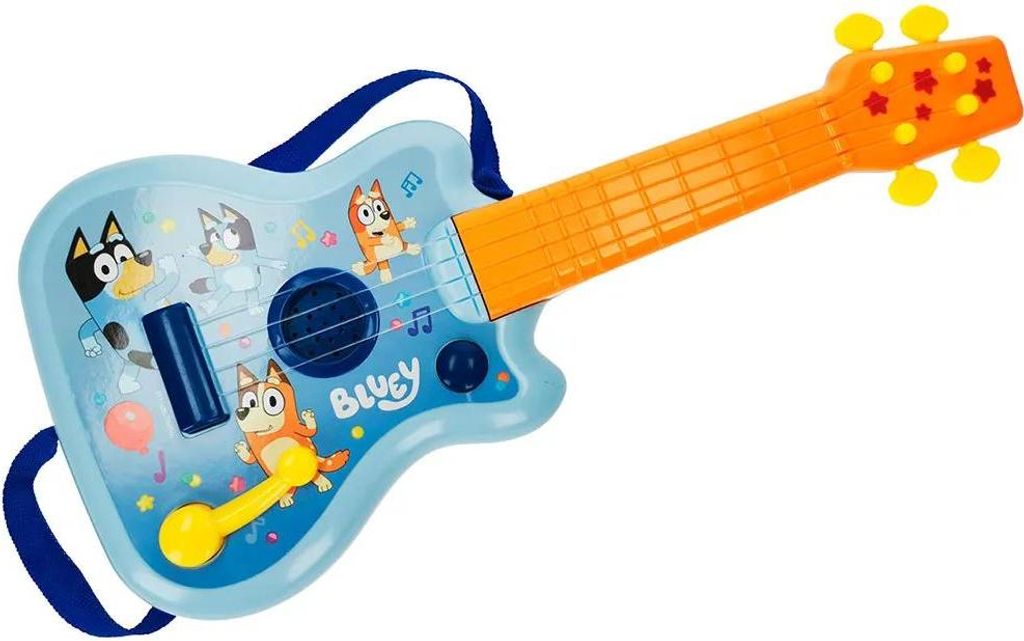 Reig Musicales Bluey Gitarre Orange Orange One Size