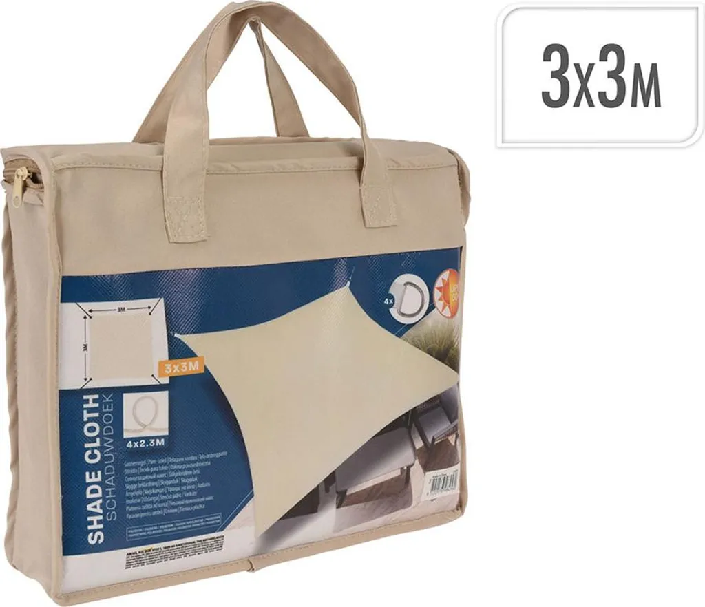 Tissu Jardin Beige 3m Anti-UV et Imperméable Haute Qualité Basics