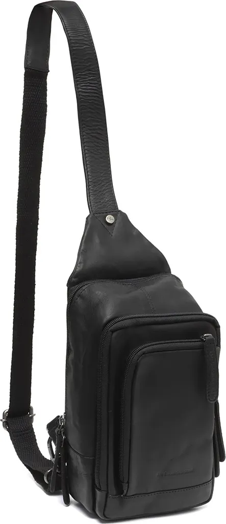 The Chesterfield Brand Riga Crossbody Bag Pelle Nera | Borsa a Tracolla