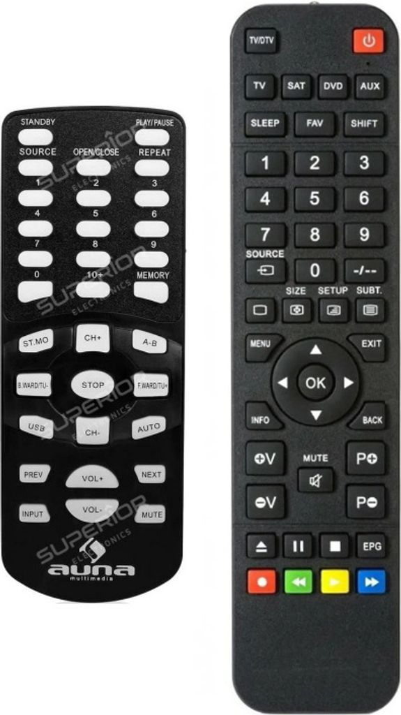 Ersatz Fernbedienung für AUNA AV2-CD508BT | AV2-CD509 | Produktbild 