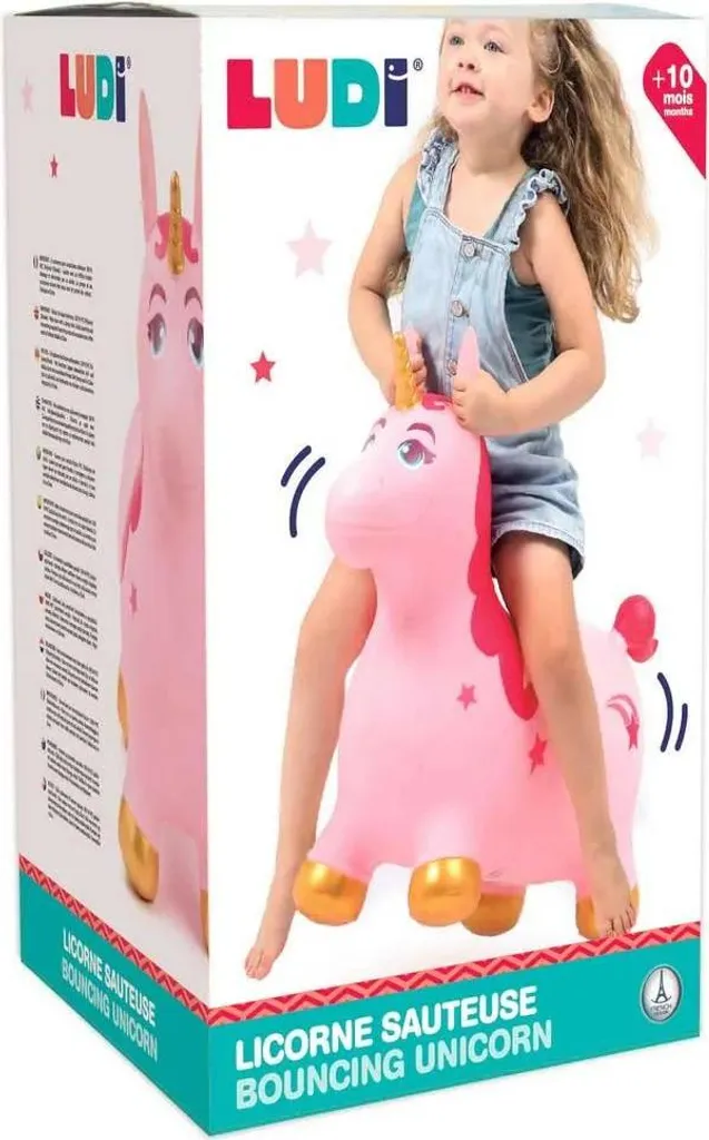 Jouet d'éveil moteur Licorne Rosa Ludi pour l'intérieur et chambre