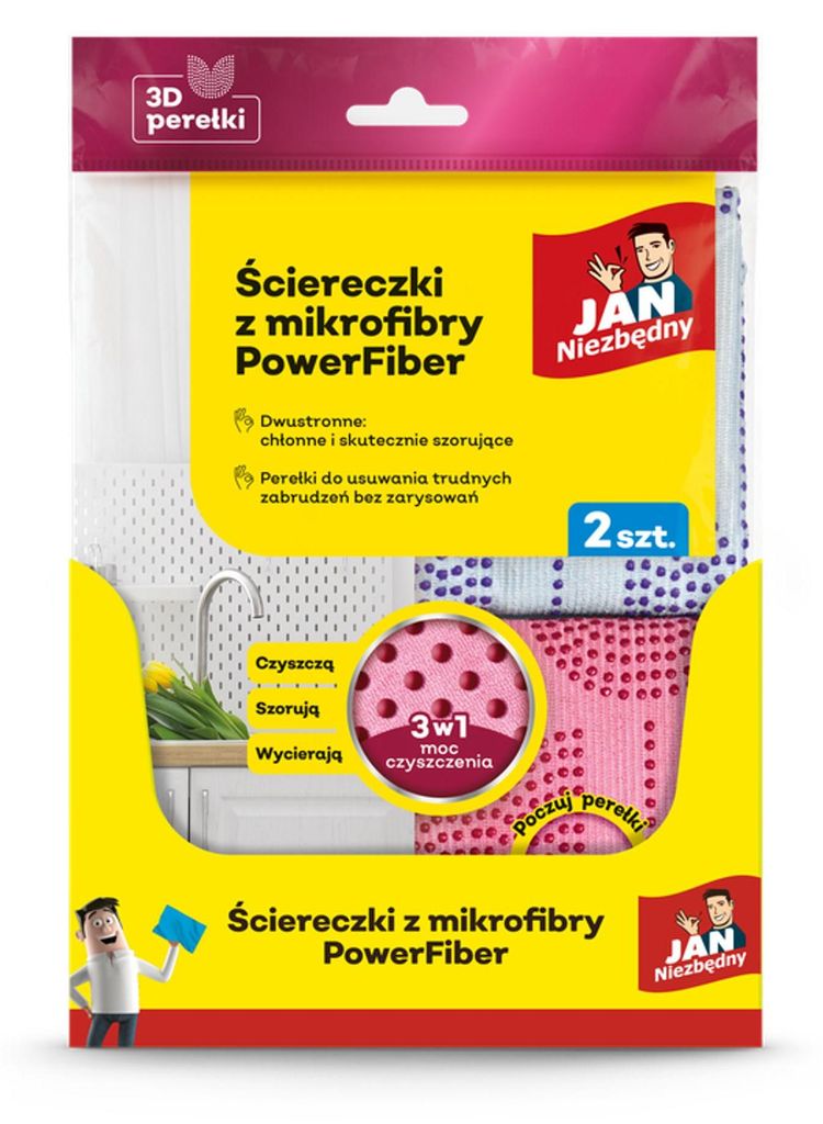 Ściereczki z mikrofibry mikrofibra dwustronna chłonna 2 Zdjęcie produktu 