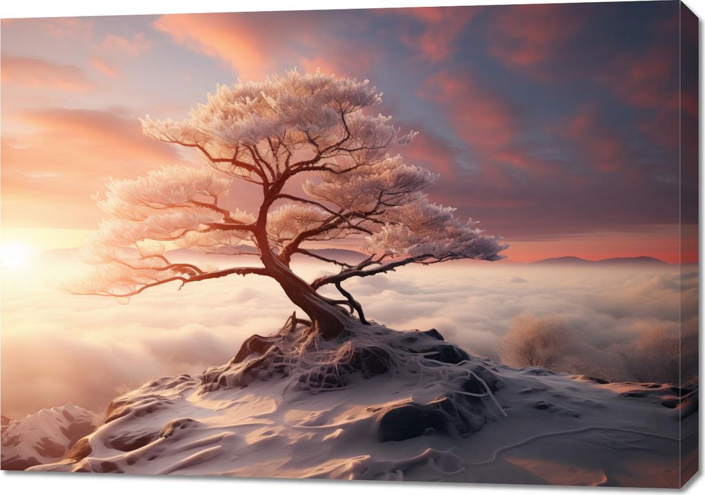 Bild 100x70cm Winter-Odyssee