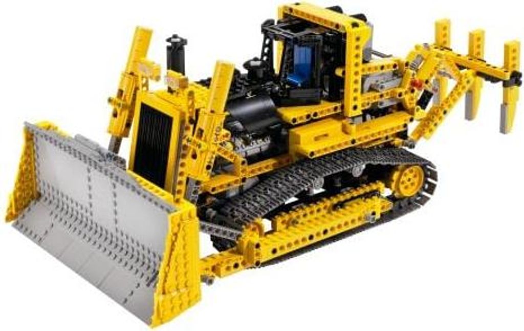 LEGO 8275 Motorized Bulldozer LEGO Thema: LEGO Technic, Anzahl Anleitungen: 3, Veröffentlicht in: 2007, Verpackungsmaße (lxbxh): 65.2 x 48 x 9.6 ...