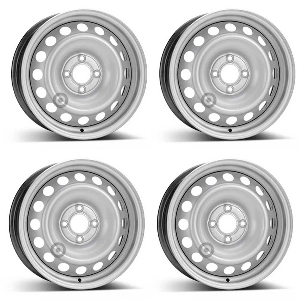 4 Stahlfelgen Alcar 8932 6.0Jx15 ET40 4x100 für Dacia Logan Sandero