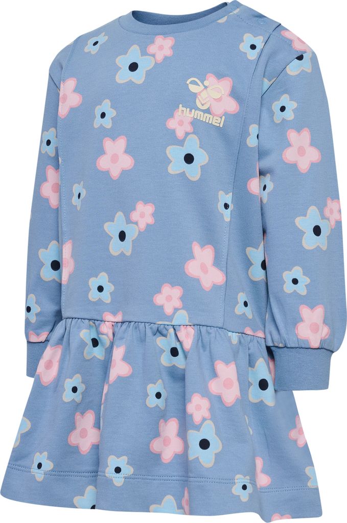 Hummel Hmlrinna Dress L/S - faded denim, Größe:56