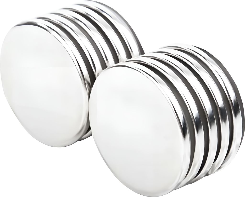 Starker Zylinder-Neodym-Magnet - 10 Stk