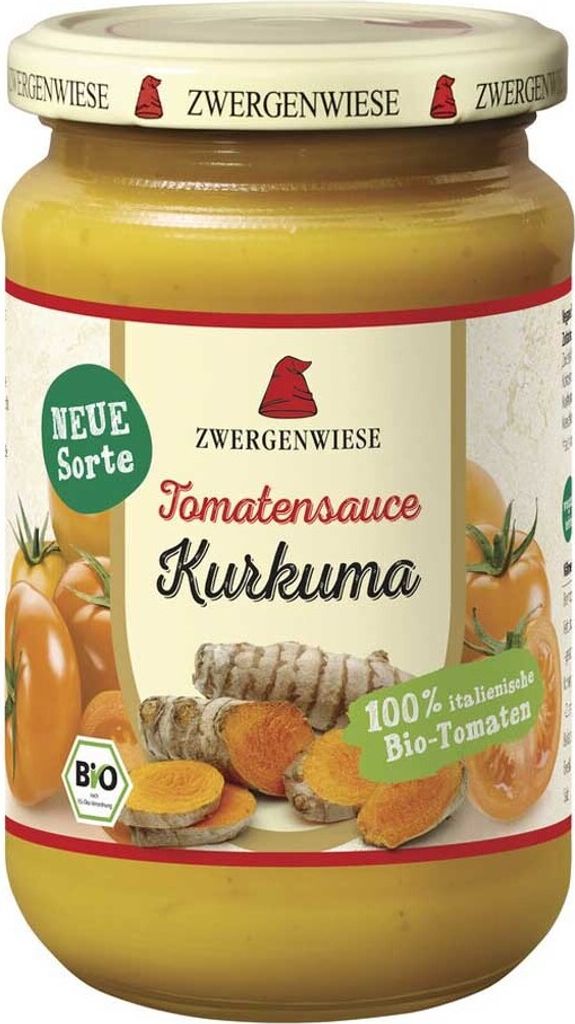 Sauce tomate - curcuma 340ml Image du produit 