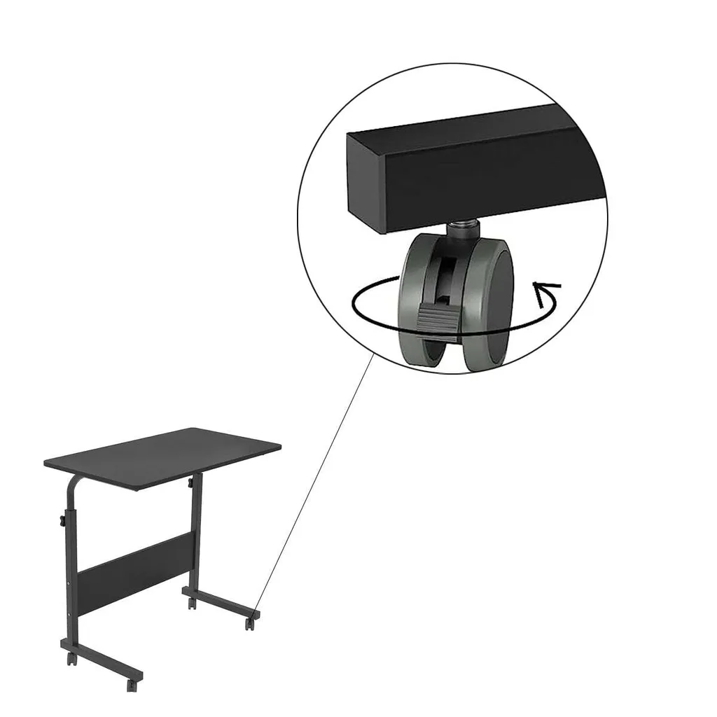 Table de lit pour petit-déjeuner et PC portable - Mobile et Réglable