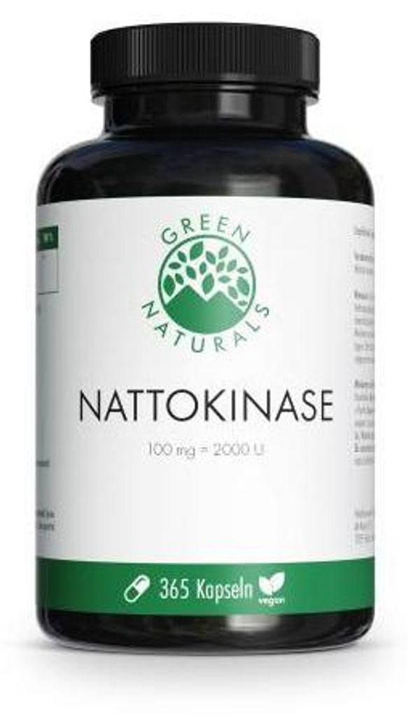 Green Naturals Nattokinase 100 mg veganské kapsle 365 ks Obrázek produktu 