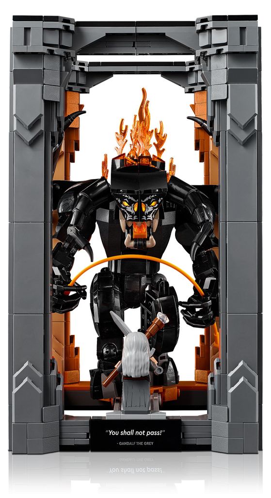 LEGO ICONS Władca pierścieni: Book nook z Balrogiem, Zestaw Zdjęcie produktu 