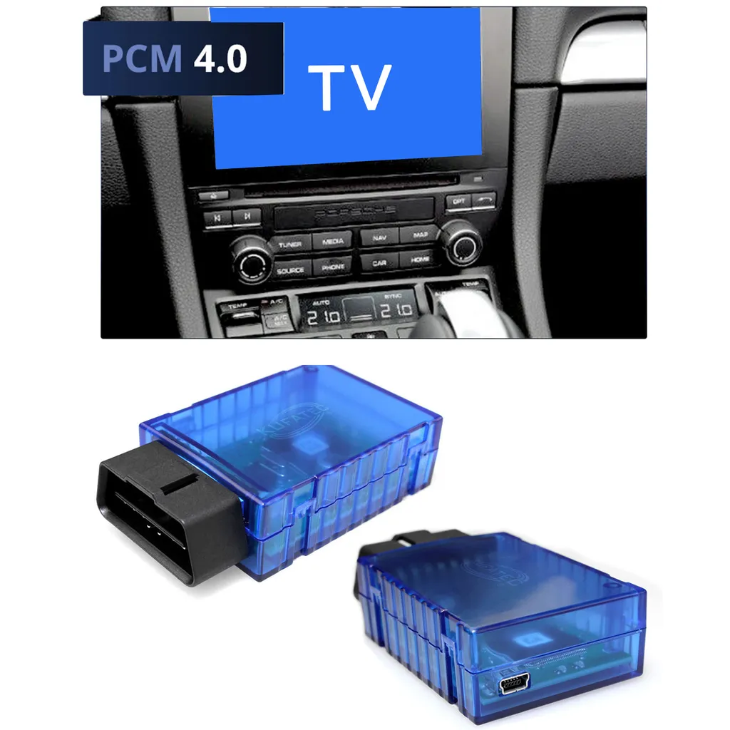 Interface Vidéo Kufatec PCM 4.0 Porsche Activation Image en Roulant - 2