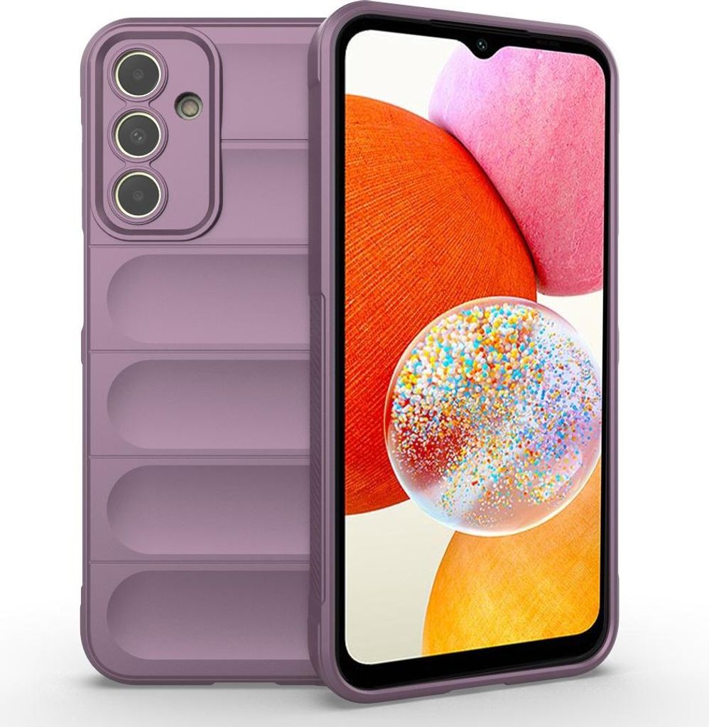 Samsung Galaxy A15 Hülle - Coverup Hands-On Rugged Back Cover - Violett