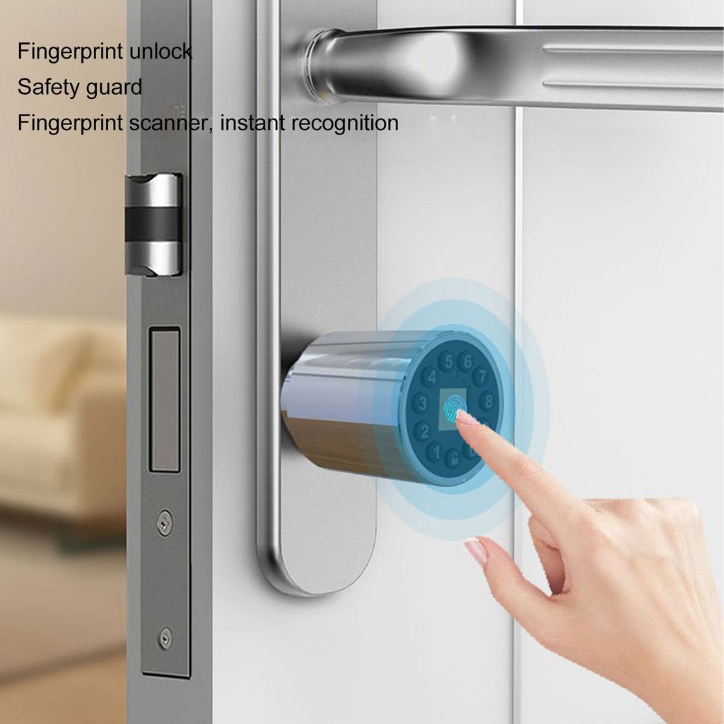 Smart Zylinderschloss – Bluetooth-Fernbedienung, APP- & Produktbild 12