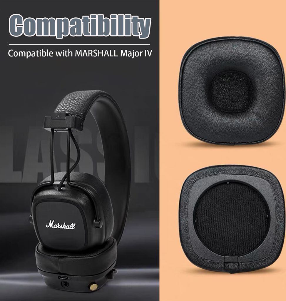 Cuscinetti Per Marshall Major II 1 Paio Black | Leroy Merlin - Foto 7