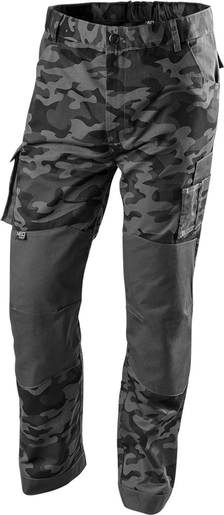 Sicherheitshose – Arbeitshose Camo URBAN - Schutzhose Hose Schutzhose NEO TOOLS - Moro - Größe: S
