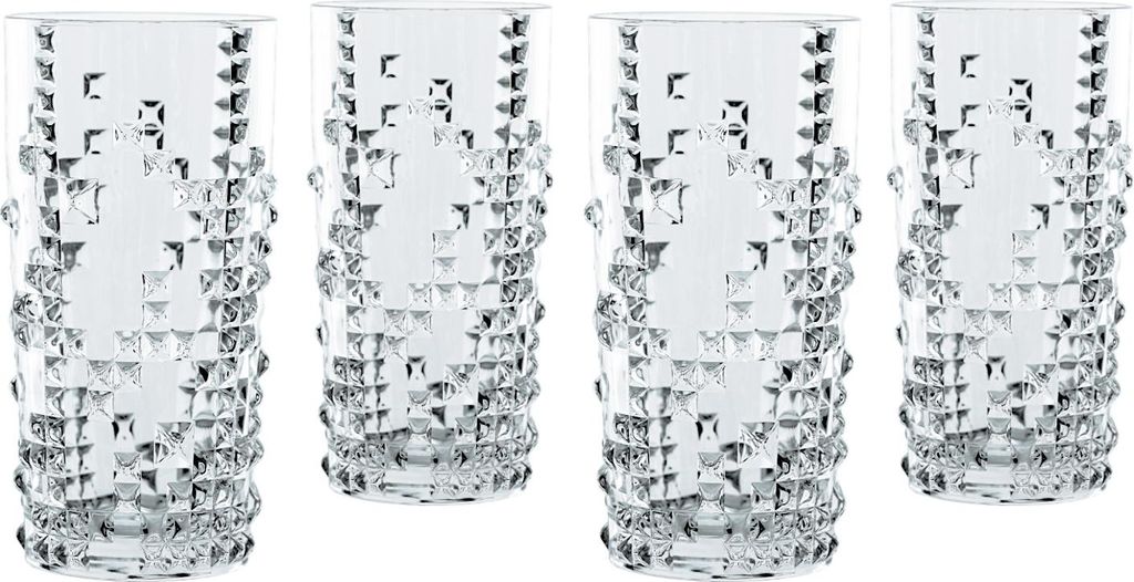 Nachtmann Punk, Transparent, Glas, 4 Stück(e), Rund, Punk, Produktbild 