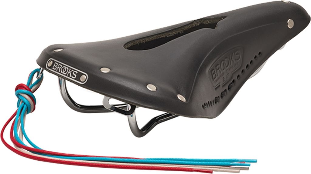 Brooks B214IL0A07202 - Zadel, B17 Narrow, gesneden, zwart Productafbeelding 