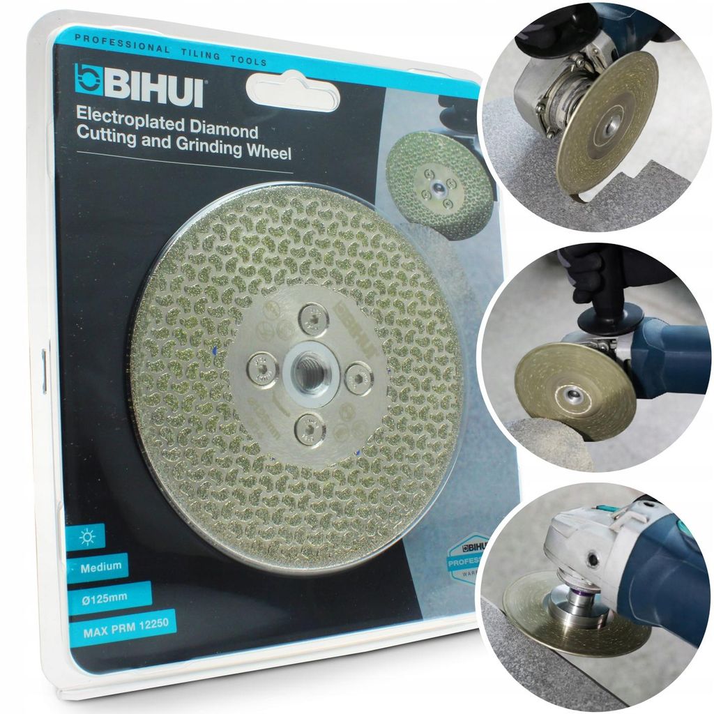 BIHUI DIAMANT-FLIESENSCHEIBE 125 mm M14 - DCWME5 Produktbild 