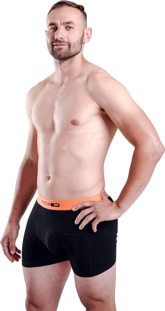 Vuch Herren-Boxershorts Bale schwarz S