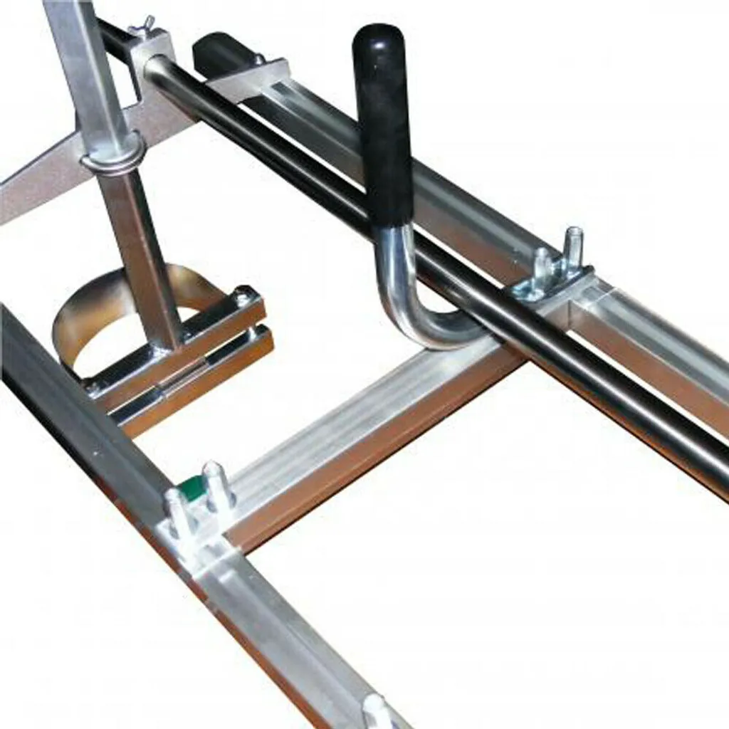 Guide de Sciage Mobile pour Planches et Poutres - Tronçonneuse 18 à 48'' - 7