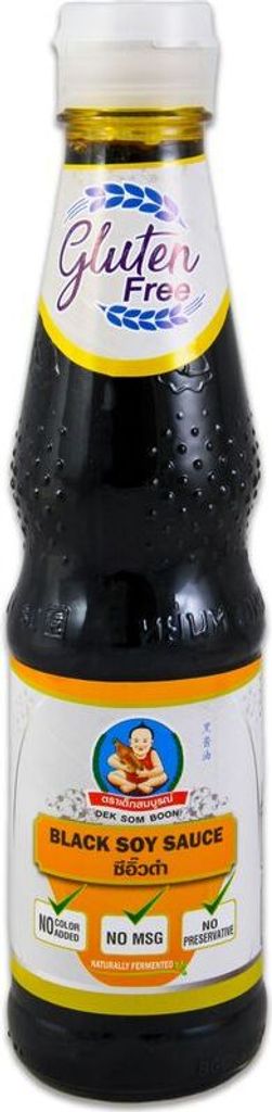 Healthy Boy Brand Schwarze (dunkle) Sojasauce glutenfrei 420g | Black Soy Sauce