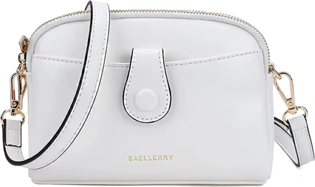 Sacoche banane blanche pour femme sac de ceinture chic Lorana