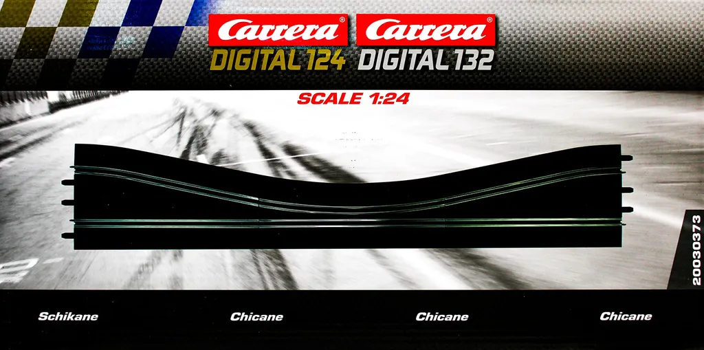Extension Circuit Carrera Chicane Digital 124 132 pour Course Réaliste