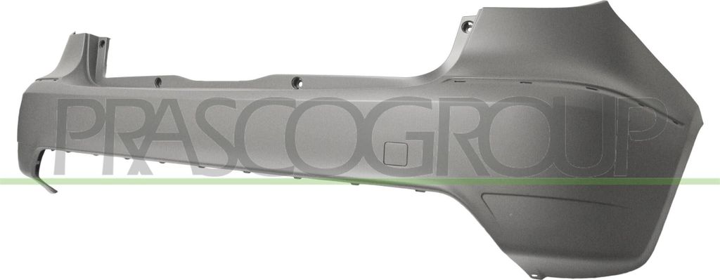 PRASCO Heckstoßstange Stoßfänger Hinten passend für MERCEDES-BENZ A-Klasse (W169)