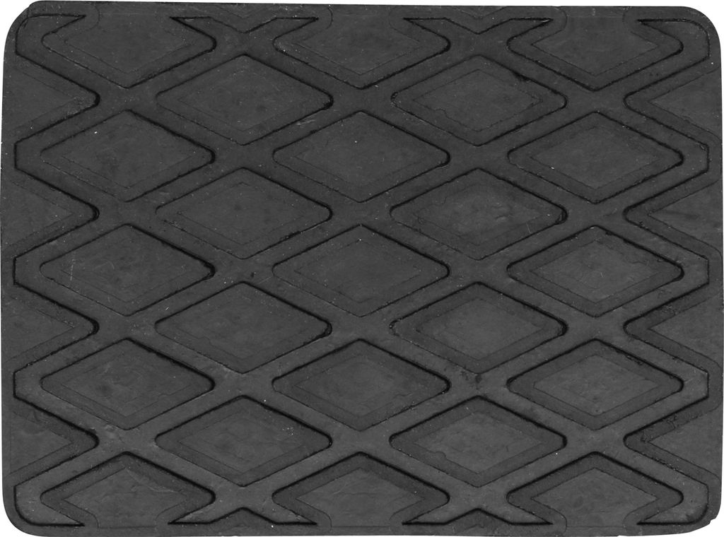 BGS 3074 Disco Di Supporto In Gomma 125 Mm Con Perno Da 6 Mm E Chiusura A Gancio E Anello